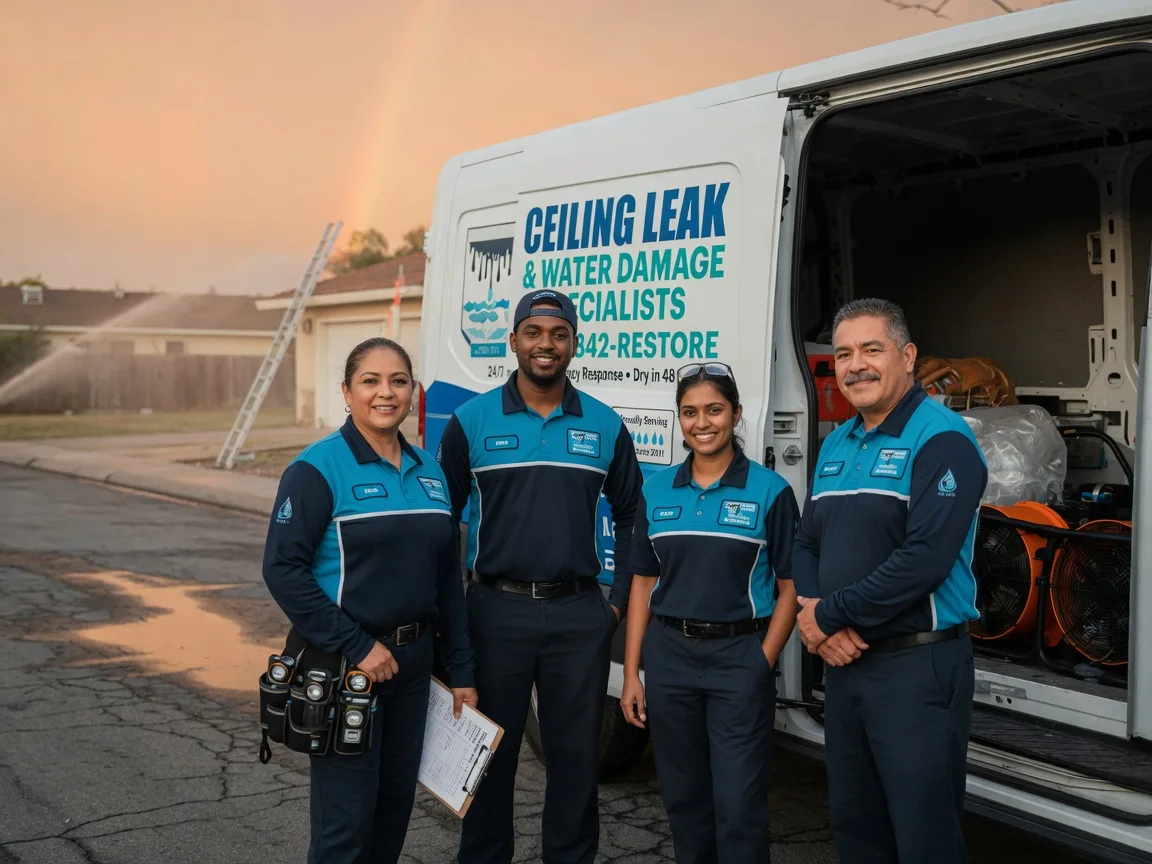 Ceiling Leak Cleanup company in Catlett, VA
