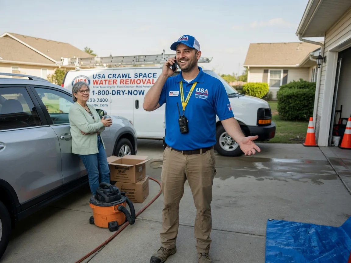 Crawl Space Water Removal Catlett, VA FAQs